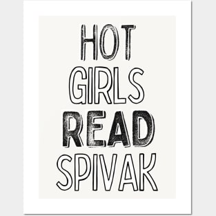 Hot Girls Read Spivak Posters and Art